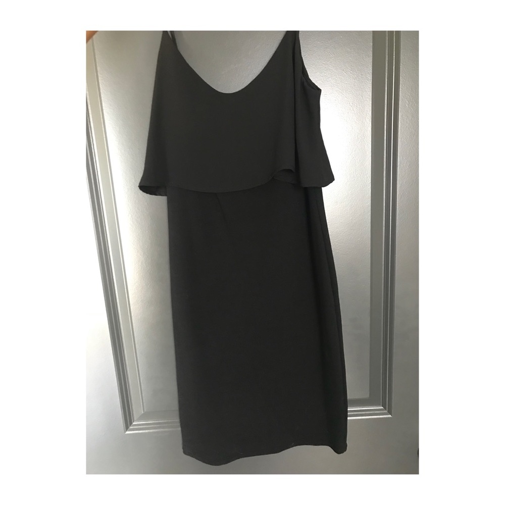 Black cocktail dress